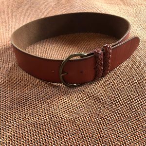 High Waisted Wide Leather Belt